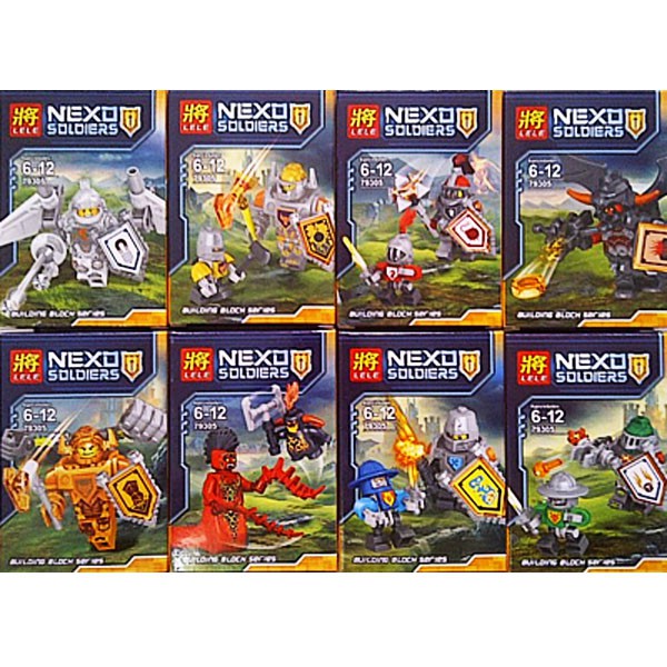Mainan Anak Lele 79305 Nexo Soldiers LEGO