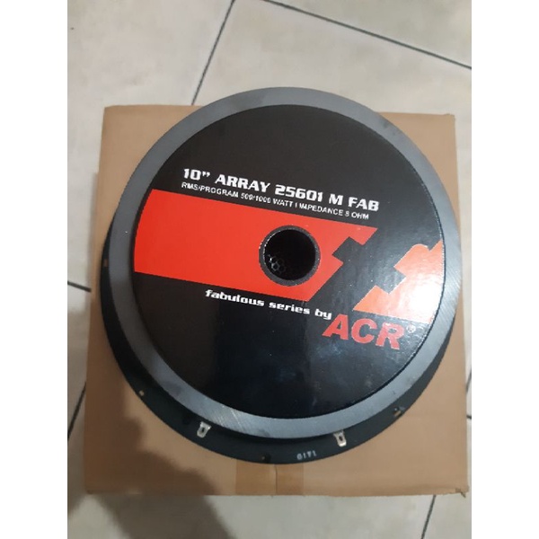 SPEAKER ACR FABULOUS 10 INCH ARRAY 25601