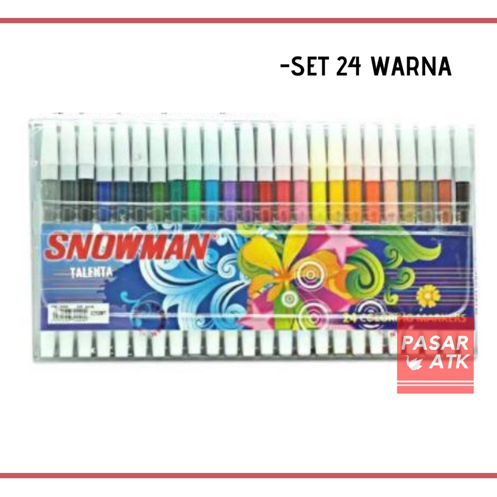 

SPIDOL SNOWMAN 24 WARNA