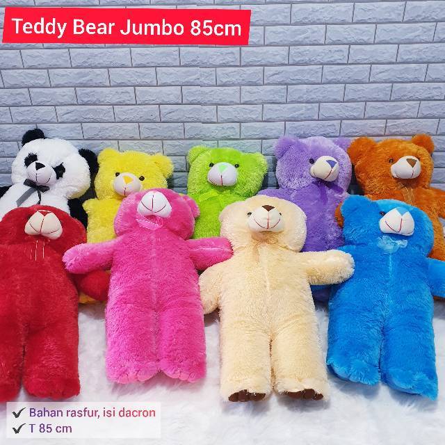 Boneka Beruang Teddy Bear Jumbo 85 cm