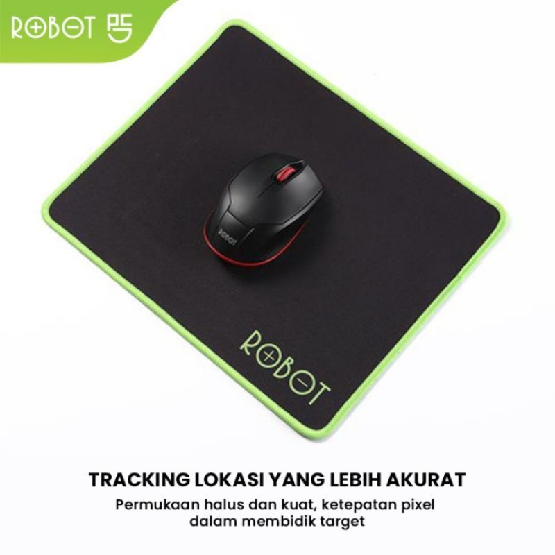 Robot RP05 S M L Gaming MousePad Black