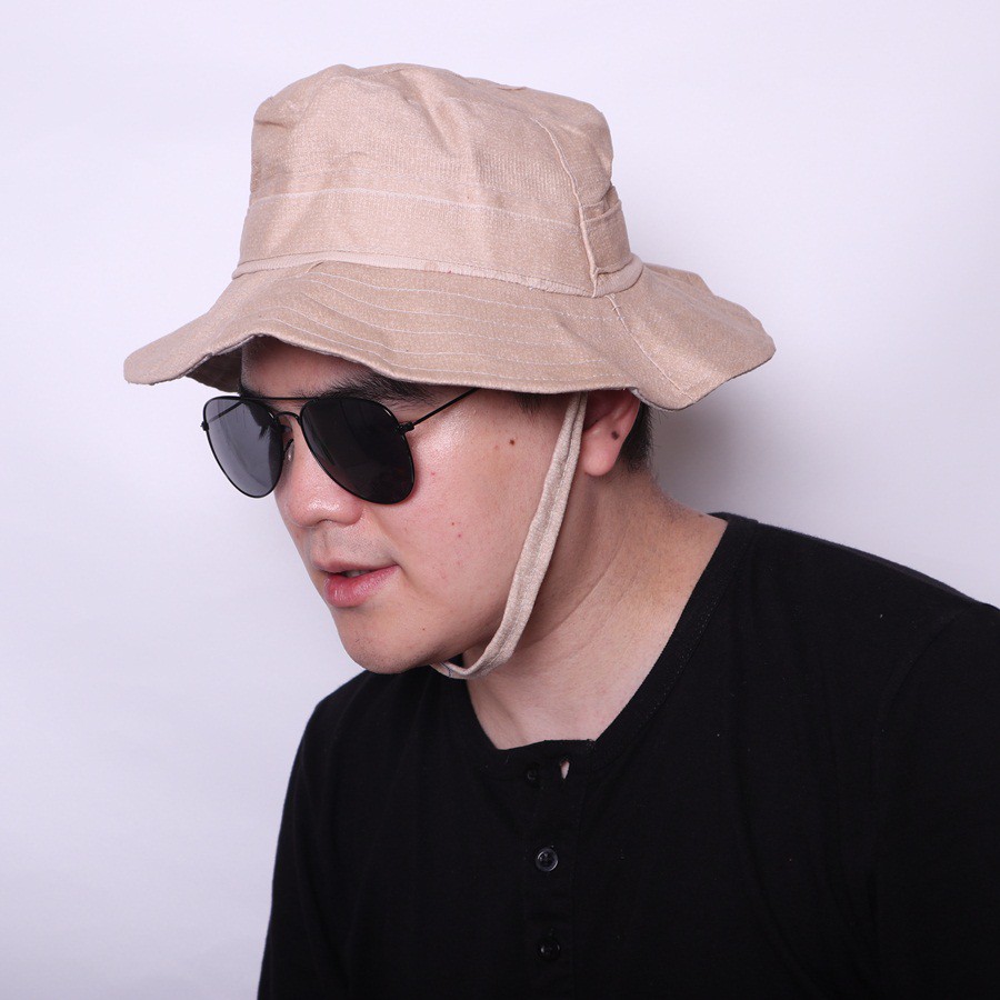 GFS Topi Bucket Hat / Bucket Hat Polos / Topi Pancing / Jungle Hat / Topi Rimba / Topi Hiking 108