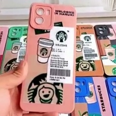 CASE STARBUCKS IMPORT PRO CAM TEBAL REALME C1 C2 C3 C11 C12 C17 C20 C21Y C25 C25S C25Y C31 C35 5 5i 