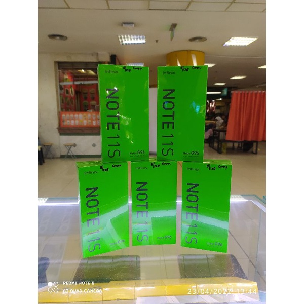 INFINIX note 11s 8/128gb garansi resmi 1 tahun