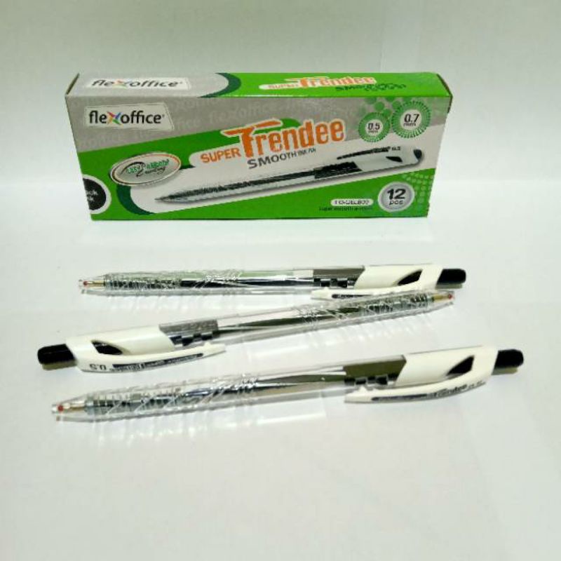 

PULPEN CLICK (0,5MM) FLEX OFFICE /TRENDEE/ FO-GEL B09 MURAH!