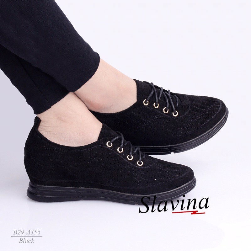 [JS18]Slavina Natania Wedges* With Colourtone Outsole Series *#B29-A355