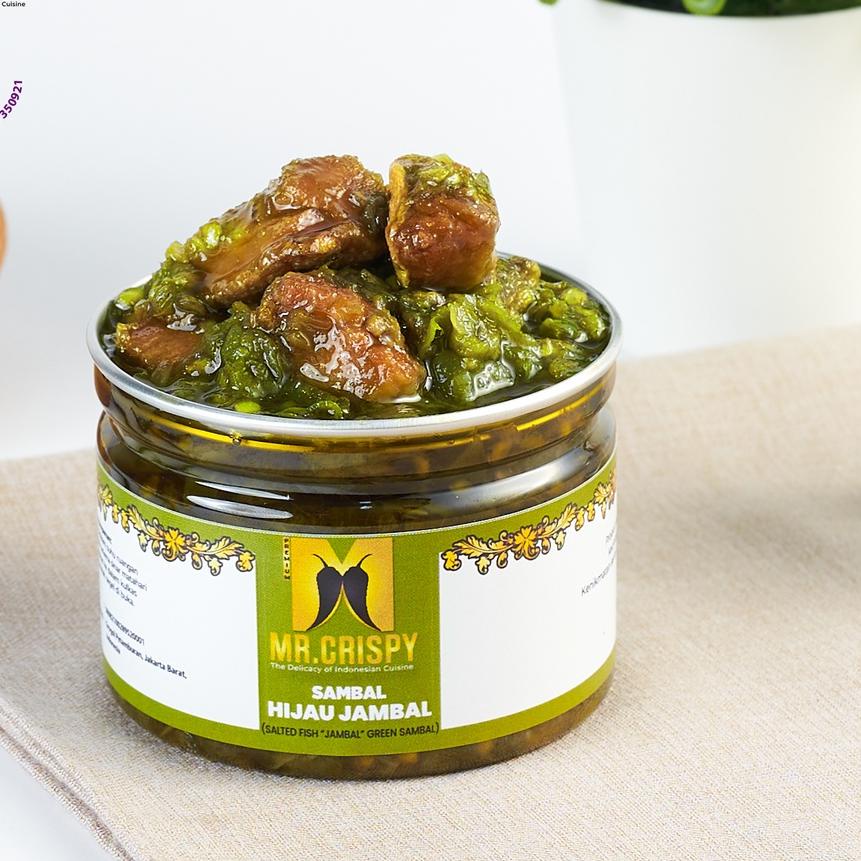 

Ready Banyak Sambal Hijau Jambal/ Sambel Mr.Crispy LY4+