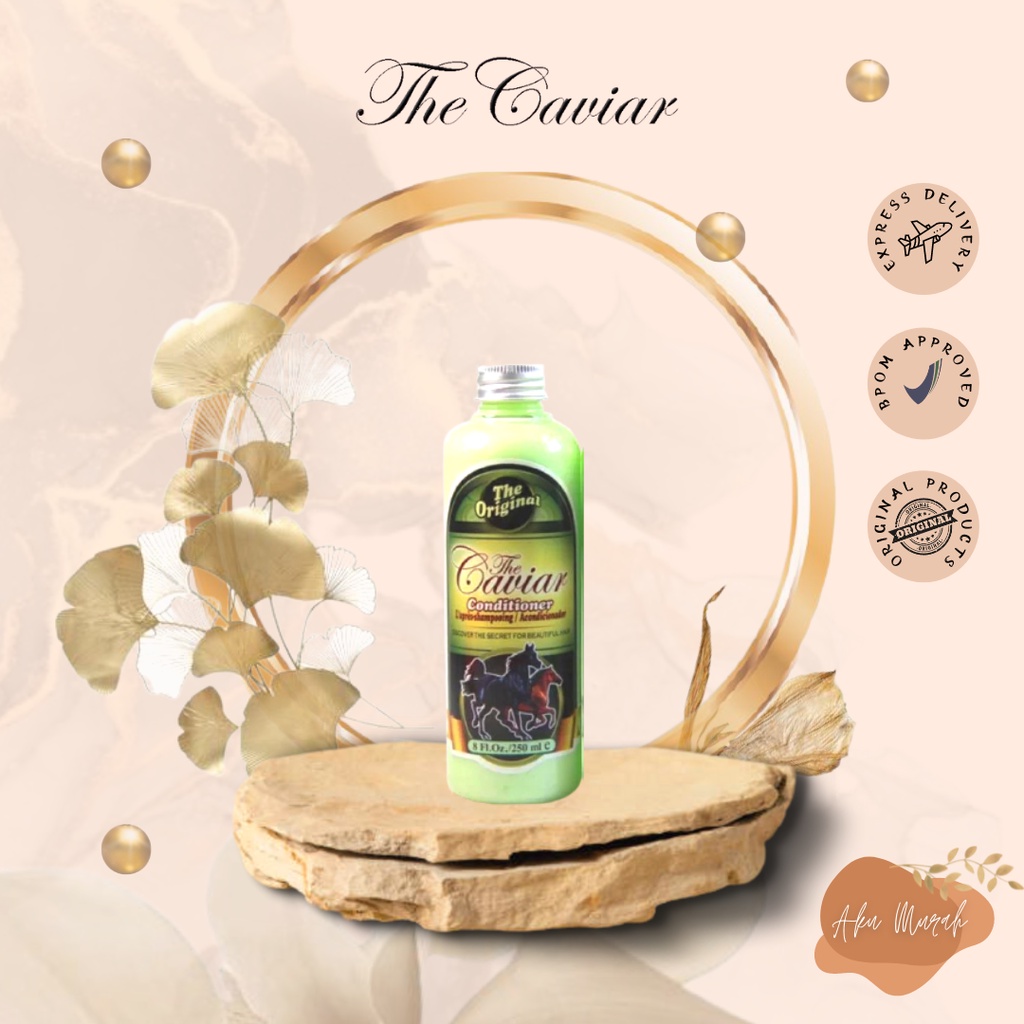 ✨ AKU MURAH ✨Caviar Conditioner BPOM / Original 100% / BPOM NA 18151002651
