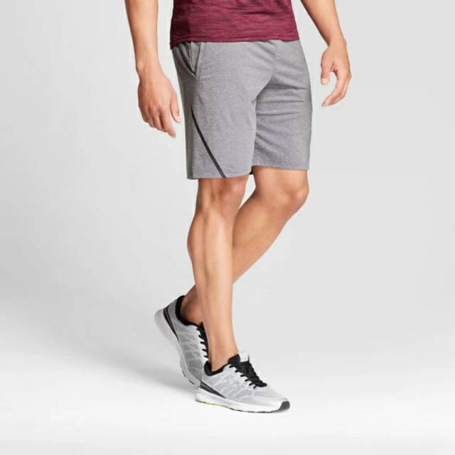 Celana pendek gym training CHAMPION C9 grey ORIGINAL