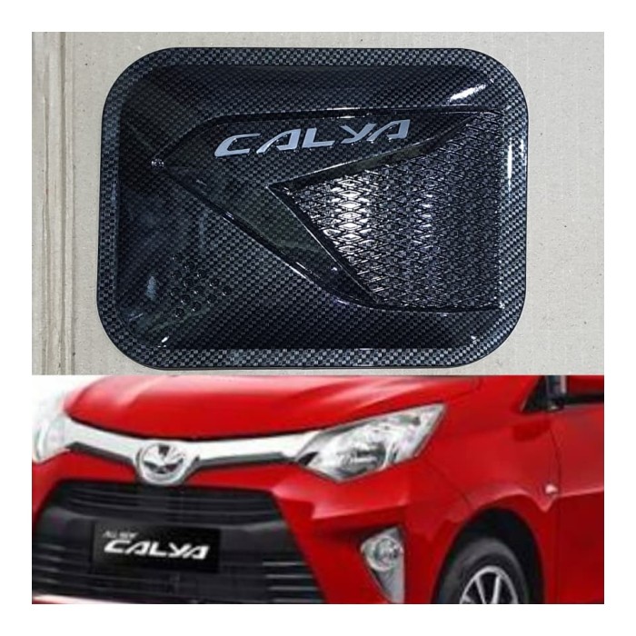 Tank cover TUTUP BENSIN TOYOTA CALYA MOTIF CARBON