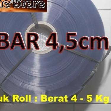 

✴ PLASTIK SEGEL 4,5CM x 50M ( Shrink Film ) ♦