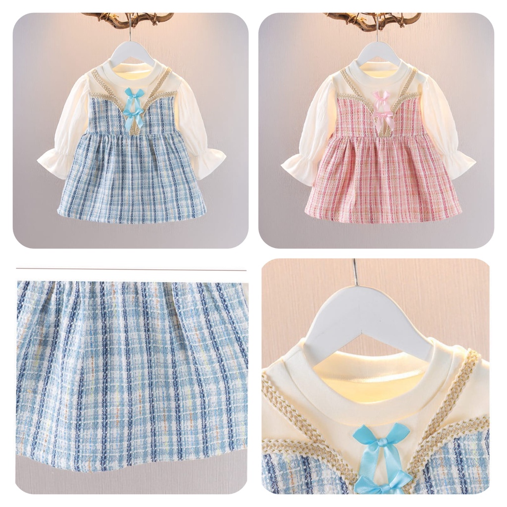 0-4TAHUN DRESS ANAK PEREMPUAN / DRESS BAYI PEREMPUAN / DRESS BABY GIRL IMPORT /DRESS PESTA ANAK BAYI