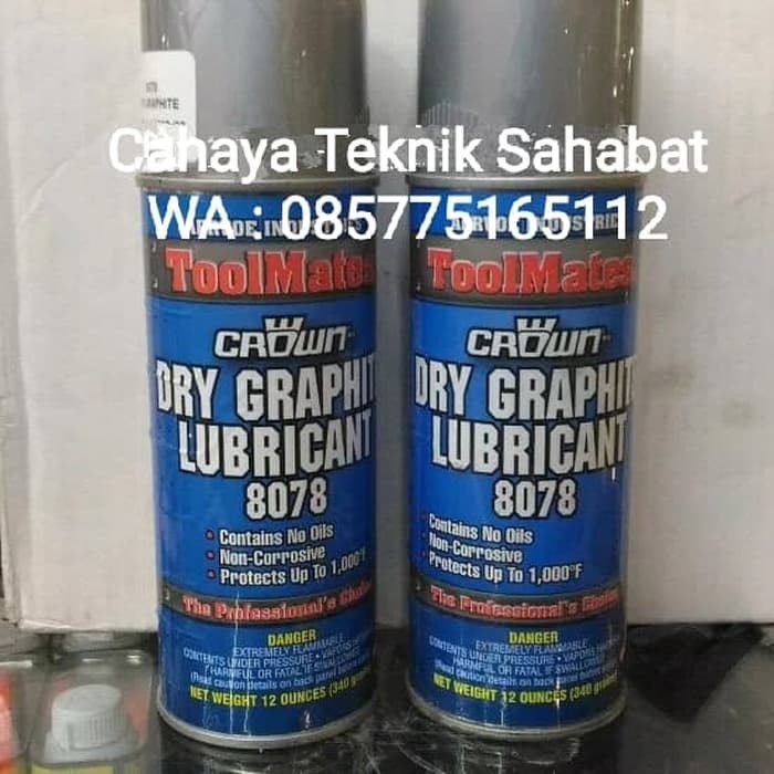 Crown Dry Graphite Lubricant