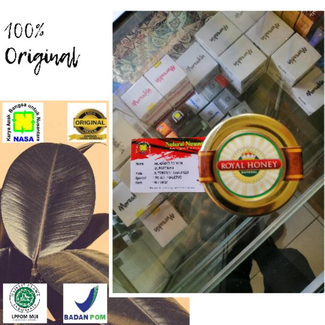 

NRH - NATURAL ROYAL HONEY - MADU KAYA MANFAAT - ALERGI, FLEK WAJAH, GULA, NAFSU MAKAN