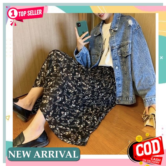 Rok Wanita Terlaris Flare Guru Lilit Promo Kotak A2D1 Skirt Pramuka Olahraga Bunga Kantor Motif Mura