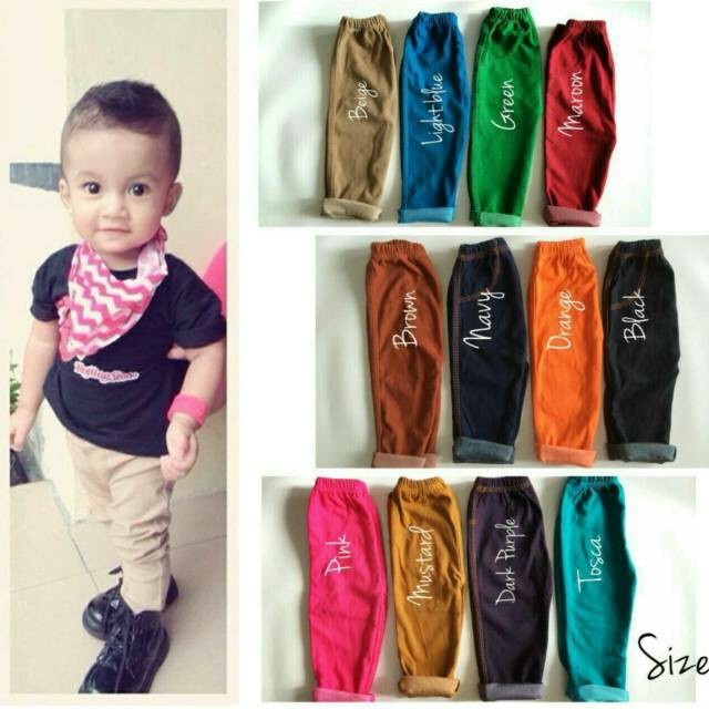 Jegging (Celana Panjang) Bayi Size 2 uk S (7-18 bulan) CBKS IND