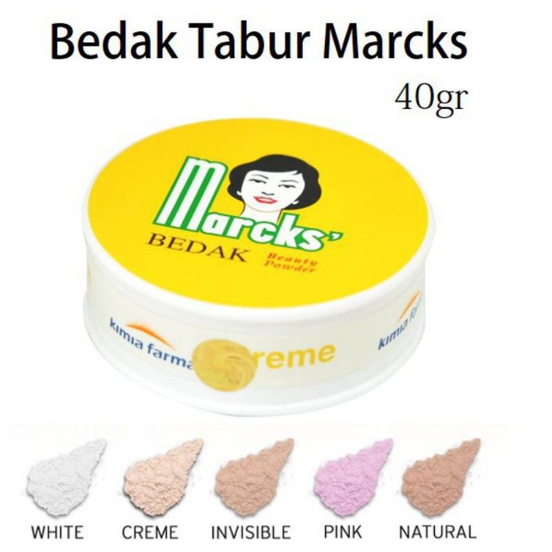 MARCKS TABUR 40gr 100% ORIGINAL