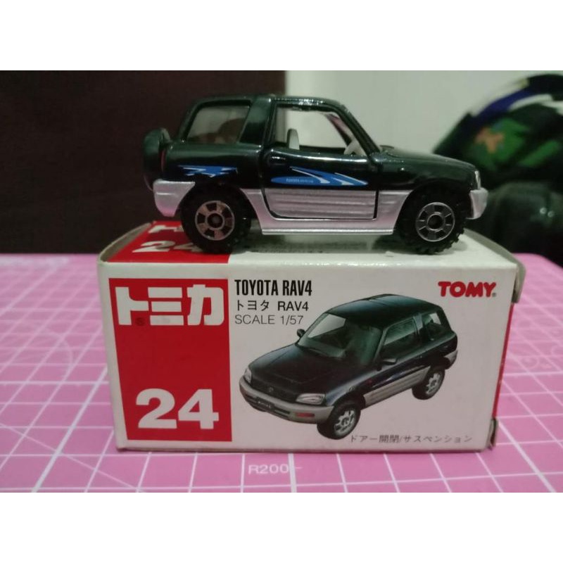tomicaTOMY toyota RAV 4 no. 24 scale1/57