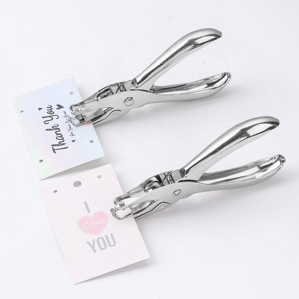 Nanas3/6mm Hole Punch Pegangan Untuk Scrapbooking Anting Kalung Kartu Craft Tools