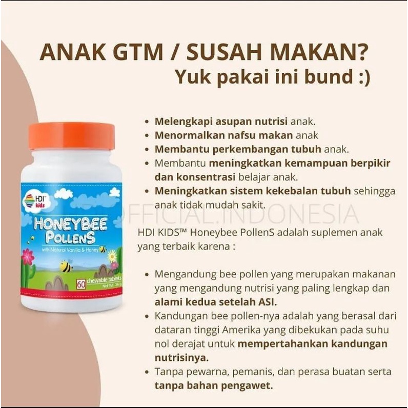 

Honey bee pollens