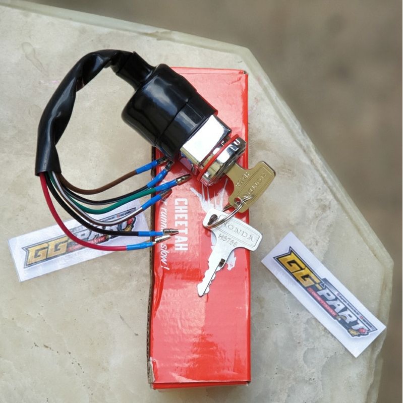 Kunci Kontak CB200 import Cheetah kontak CB twin 125 175 200 350 model ori original double klik