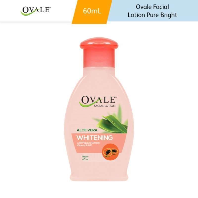 Ovale Facial Lotion Pure Bright Whitening Papaya/BPOM