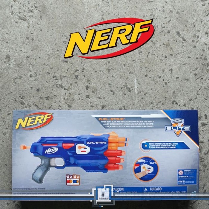 NERF ELITE DUAL - STRIKE / Pistol NERF