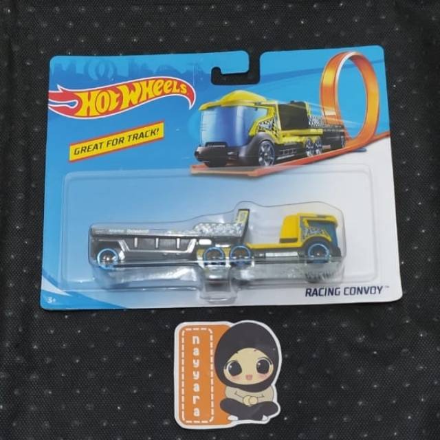 Hotwheels Truck Hauler - Racing Convoy - Team Transport Hotwheels
