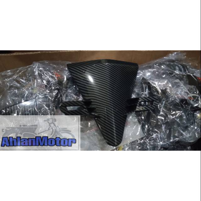 Dasi Carbon Beat ESP NEW / panel Beat ESP NEW Carbon /Dasi motor Beat ESP NEW/Pangkon plat Carbon