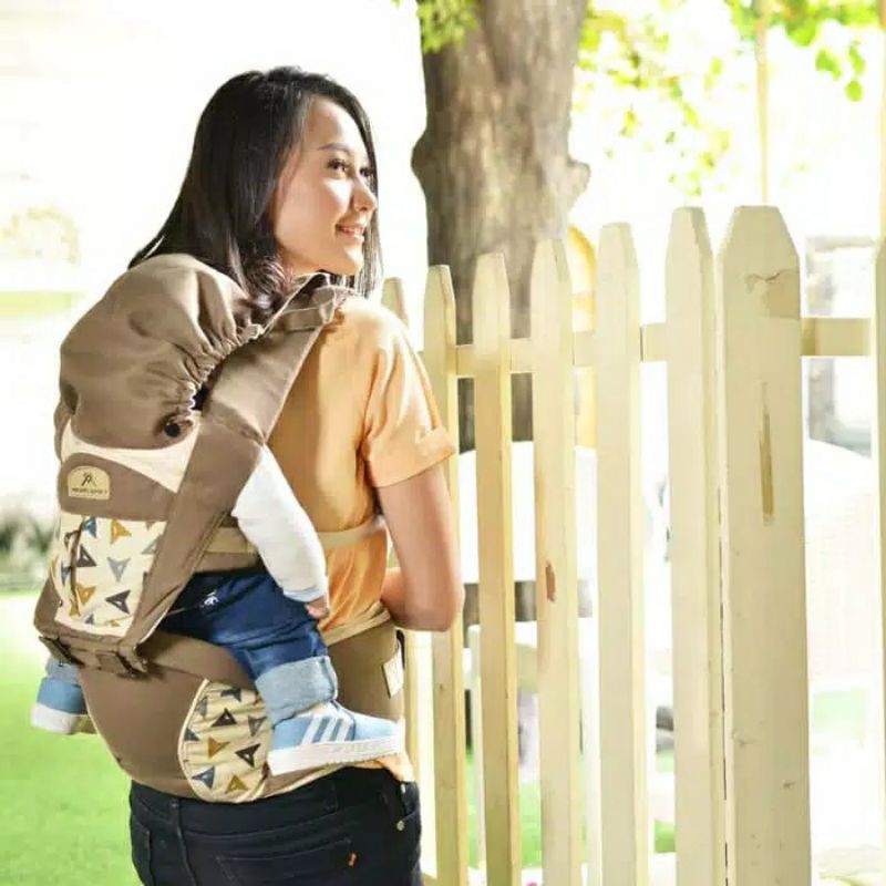 Gendongan Bayi Depan Hipseat moms baby