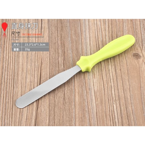 Pisau Cake spatula stainless Knife Spatula set 3 pcs