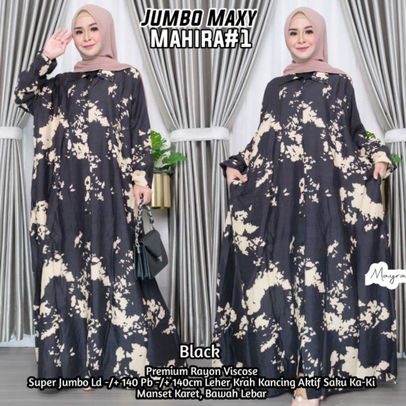 Gamis Jumbo Maxy MAHARANI #1 ori MAYRA