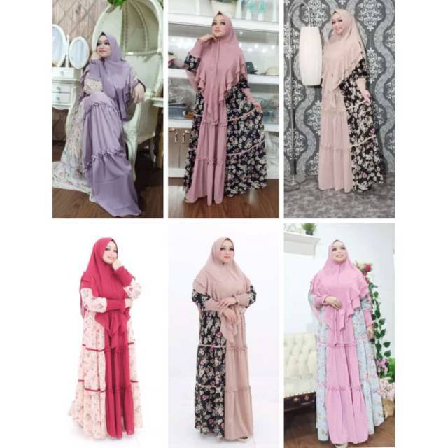 Kamila set syar'i ORI azzahra