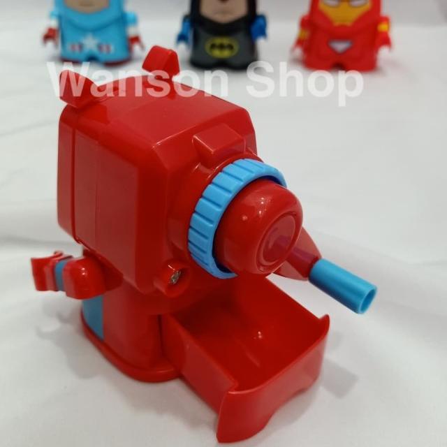 

◄ RAUTAN PUTAR PENSIL / SERUTAN PUTAR / SHARPENER SUPER HERO ➭