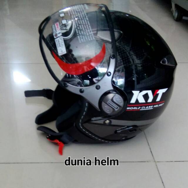 Helm kyt elsico#3 black/gun