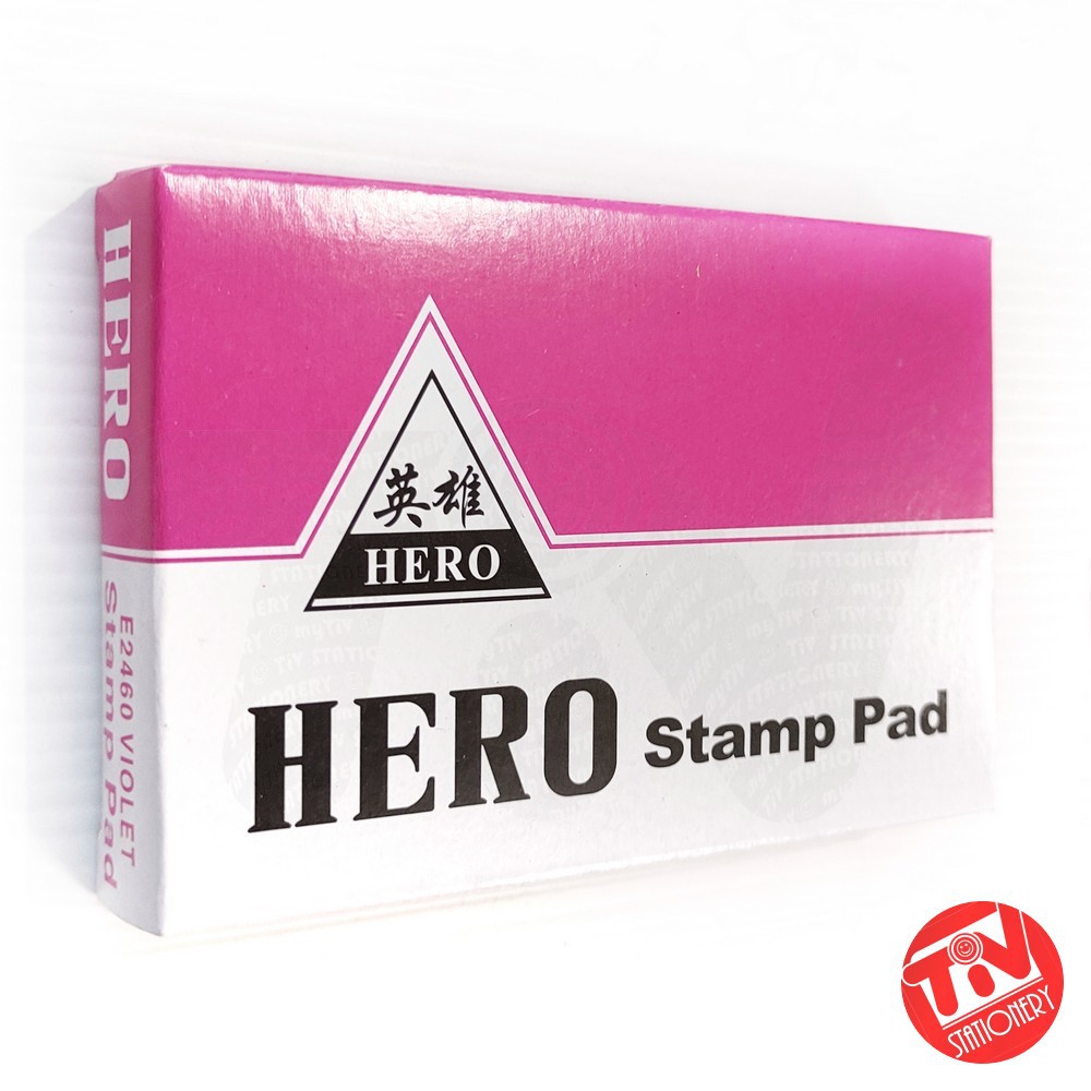 

Bak Stempel Hero Stamp Pad E2460 Violet