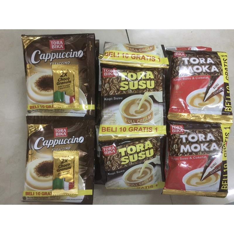 

TORABIKA MOKA / SUSU / CAPPUCINO