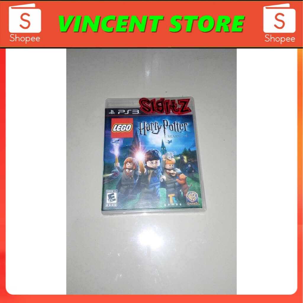 PRODUK ORIGINAL bd ps3 kaset game LEGO HARRY POTTER 1-4