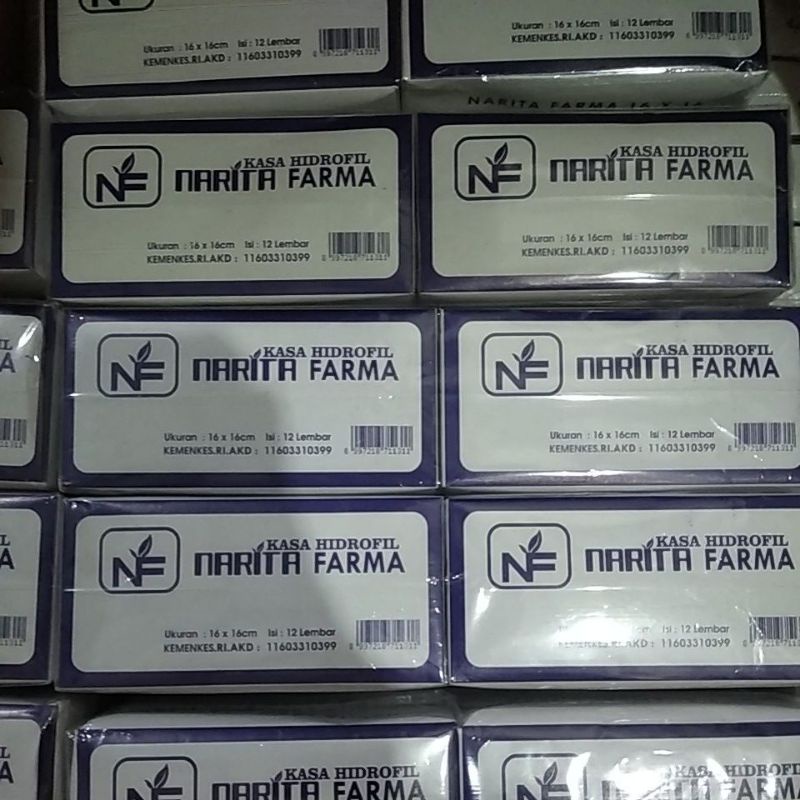 kassa steril isi 12 pcs natakasa harga perkotak / kasa steril natakasa