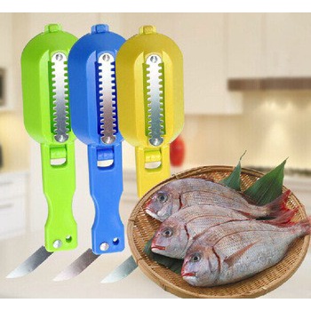 Alat Pembersih Sisik Ikan Pisau Gen2 New Fish Scale Chef Kitchen Dapur