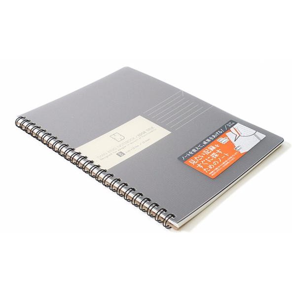 

KOKUYO EDGE TITLE TWIN RING NOTEBOOK - A5 - BLACK