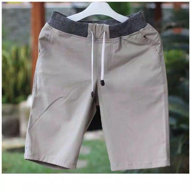 PAKET CHINOS 100 dpt 6 CELANA PENDEK POLOS RIB JOVA TWILL