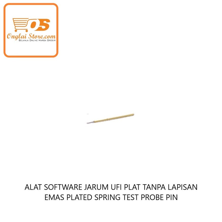 ALAT SOFTWARE JARUM UFI PLAT EMAS PLATED SPIRING TEST PROBE PIN