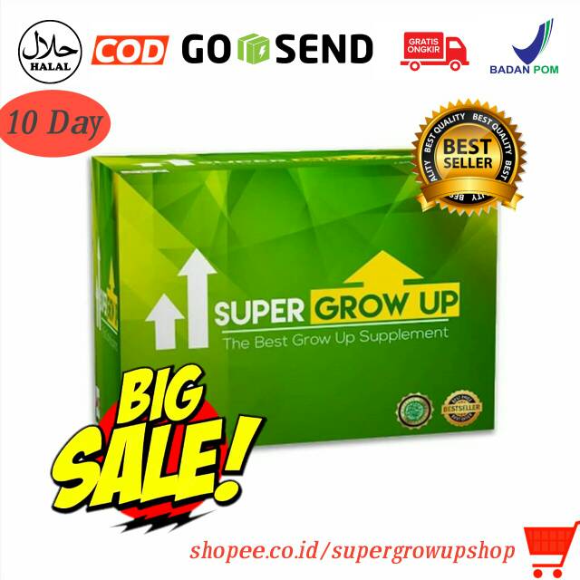 "PROMO" Super Grow Up - PENINGGI BADAN Supergrowup ORIGINAL Super Grow Up Asli Order Supergrowup