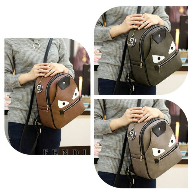 SALE   Backpack FENDI Monster Bag 576