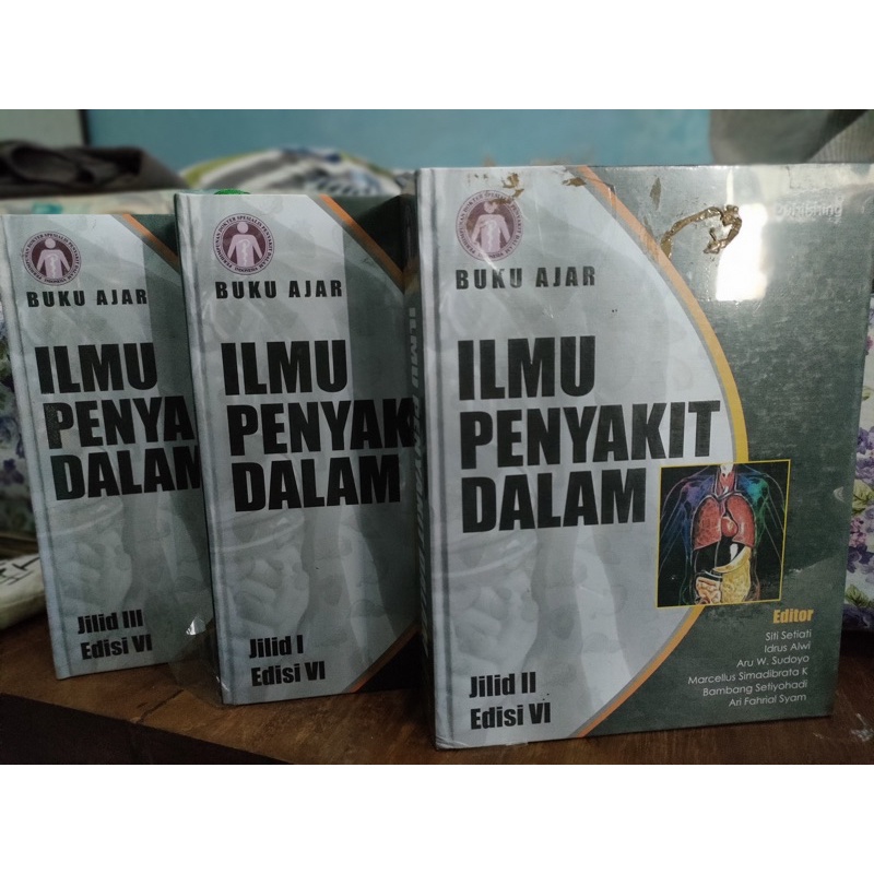 PRELOVED Buku Kedokteran Ilmu Penyakit Dalam edisi VI FK UI