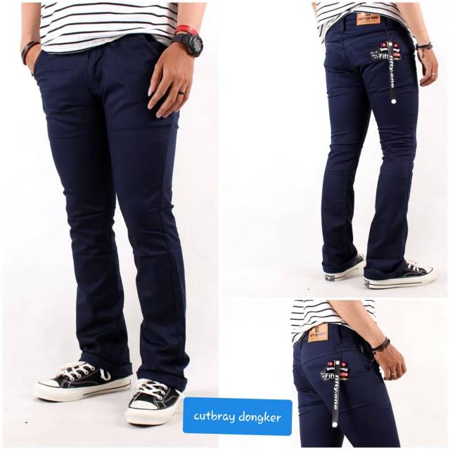 Celana jeans cutbray chino / cutbray chino pria