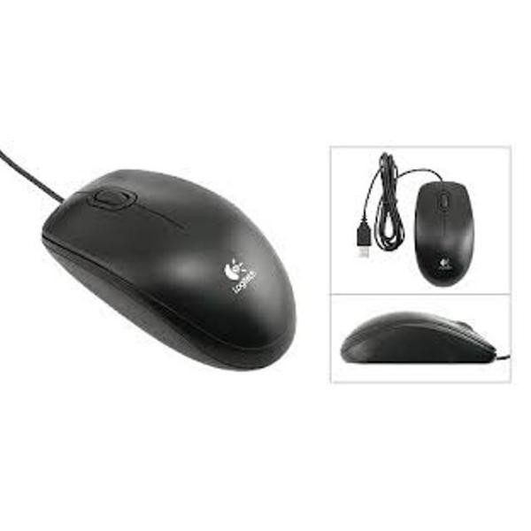 Mouse usb logitech B100 garansi resmi original