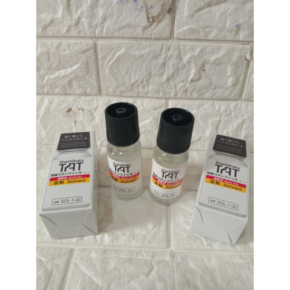 

Solvent Shachihata TAT 55ml - untuk pencair tinta