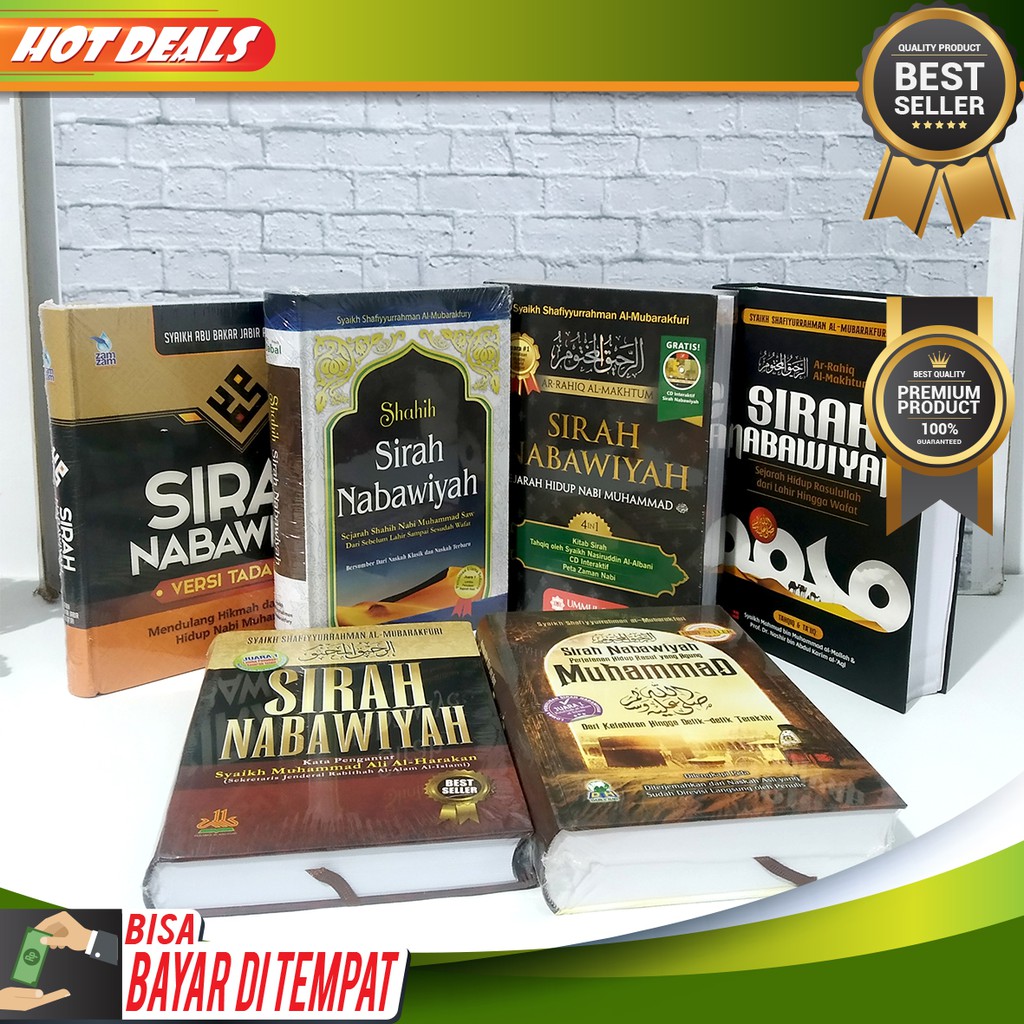 Bisa COD - Buku Islam Sirah Nabawiyah Perjalanan Hidup Rasul yang Agung - Sirah Nabawiyah ORIGINAL